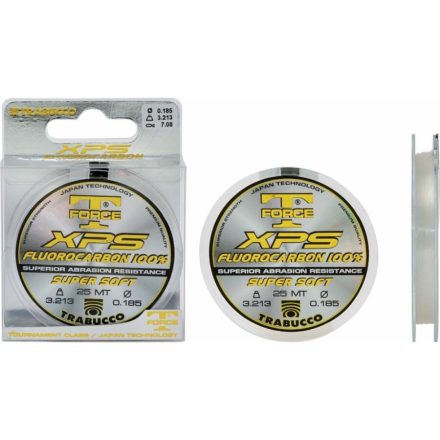 Trabucco T-Force Fluorocarbon 0.185mm előkezsinór