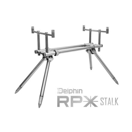 Delphin RPX Stalk Silver Rod Pod - 2 botos