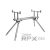 Delphin RPX Stalk Silver Rod Pod - 2 botos