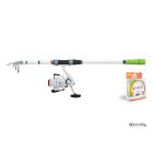 Delphin YUPIE Gyerek Szett 180cm+3T orsó+0,22mm damil