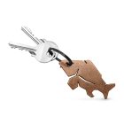 Delphin Carpener sörnyitós kulcstartó (bronz)