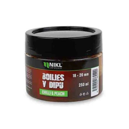 Nikl Dippelt Csalizó Bojli Chilli Peach 18+20mm 250g