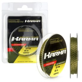   Carp Academy Karma Super Soft Hooklink 15lb 20m fonott előkezsinór