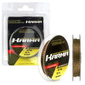   Carp Academy Karma Super Soft Hooklink 25lb 20m fonott előkezsinór