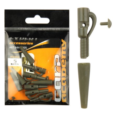 Carp Academy Lead Clips+Tail Rubber ólomklipsz 