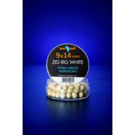 Bait Bait Zig Rig Extra Lebegő Horogcsali 9x14mm White