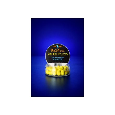 Bait Bait Zig Rig Extra Lebegő Horogcsali 9x14mm Yellow