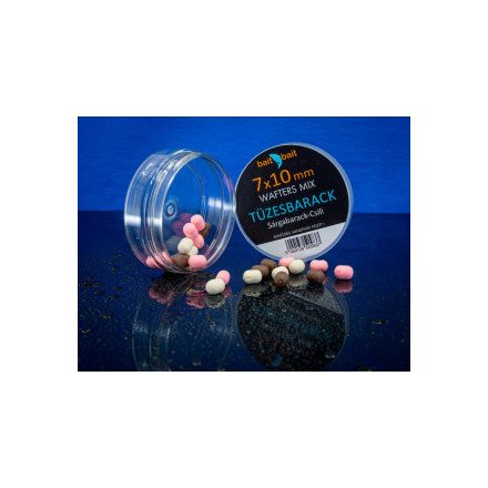 Bait Bait Method Dumbel Wafter Mix Tüzes Barack 7x10mm 20g