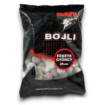 Bait Maker Bojli 24mm Fekete Gyöngy 800g