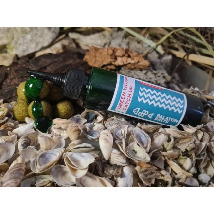 Balaton Baits Catch Up Green Worm 100ml