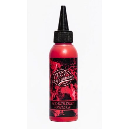 CCT Master Smoke Prémium Füstölgő PVA Liquid 110ml - Strawberry-Vanilla(piros)