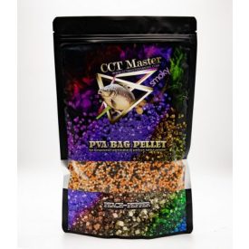 CCT Master Smoky PVA Bag Pellet Peach-Pepper 700g