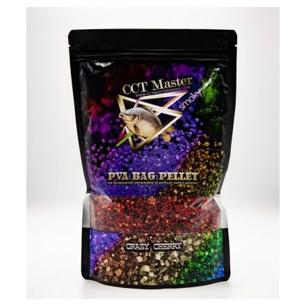 CCT Master Smoky PVA Bag Pellet Crazy Cherry 700g