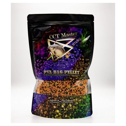 CCT Master Smoky PVA Bag Pellet Chilli-Orange 700g