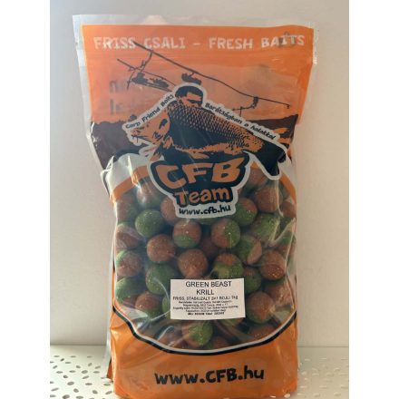 CFB 2in1 Green Beast-Krill bojli 20mm 1kg