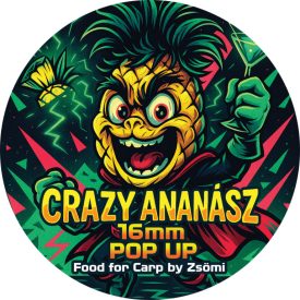 Food for Carp by Zsömi Pop Up 16mm 60g - Crazy Ananász
