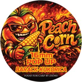 Food for Carp by Zsömi Pop Up 16mm 40g - Peach Corn