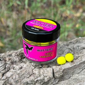   Feedermania Wafters Twisted Boilies&Barrels 10mm Sweet Pineapple