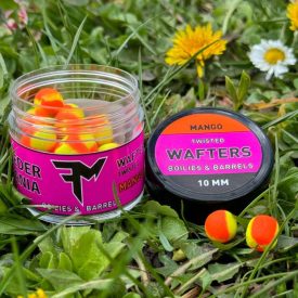 Feedermania Wafters Twisted Boilies&Barrels 10mm Mango