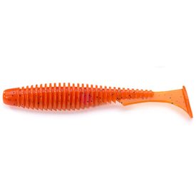 FISHUP U-Shad 3" 9db #049 - Orange Pumpkin/Black