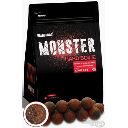 Haldorádó Monster Hard Boilie 24+ 700g - Tonhal&Szúnyoglárva