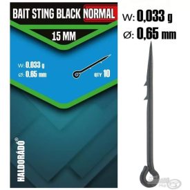 Haldorádó Bait Sting Black Normal 15 mm - csalitüske