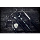 ICC BLACK EDITION Multifunkciós Medertapogató Rúd 3részes, 4,5m