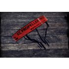 ICC INOX Csónakmotor Propeller Védő /Black Edition/ - ívelt hengeres testhez