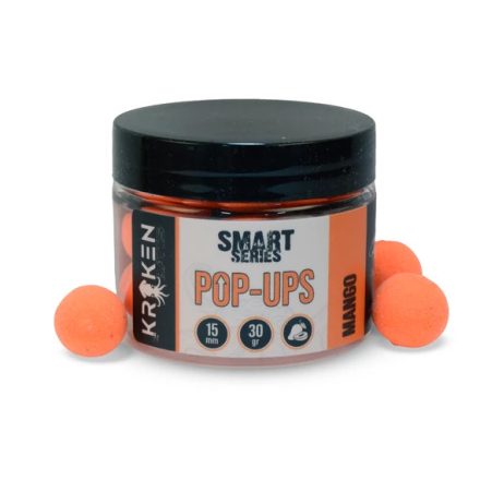 The Kraken Baits Smart Series Crazy Mango Fluo Orange Pop Up 30g 12mm
