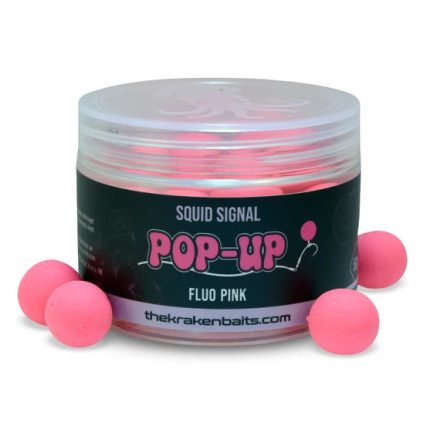 The Kraken Baits Squid Signal Fluo Pink Pop-Up 50g 15mm