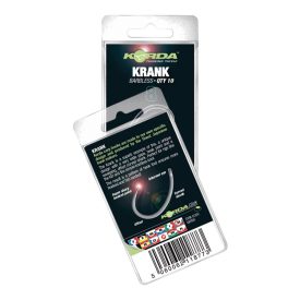 Korda Krank Barbless Size 06 szakáll nélküli horog