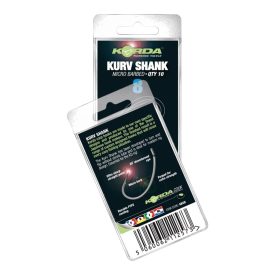 Korda Kurv Shank Size 06 pontyozó horog