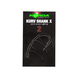 Korda Kurv Shank X Size 02 pontyozó horog