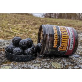   Mikbaits Gangster Boilies In Dip - GSP Black Squid 20mm 250ml
