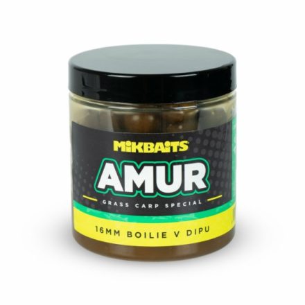 Mikbaits Amur Range Boilies In Dip 16mm 250ml