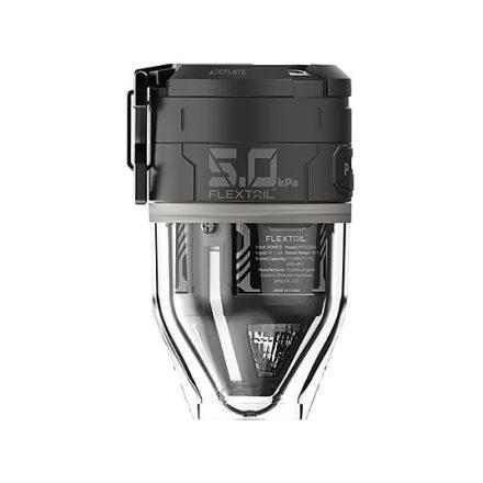 Flextail MAX Pump 3 Hordozható elektromos pumpa LED lámpával - fekete