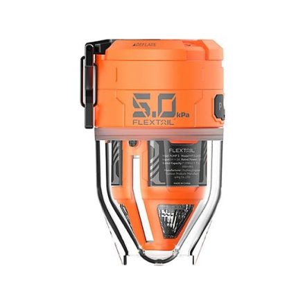 Flextail MAX Pump 3 Hordozható elektromos pumpa LED lámpával - narancssárga