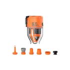 Flextail MAX Pump 3 Hordozható elektromos pumpa LED lámpával - narancssárga