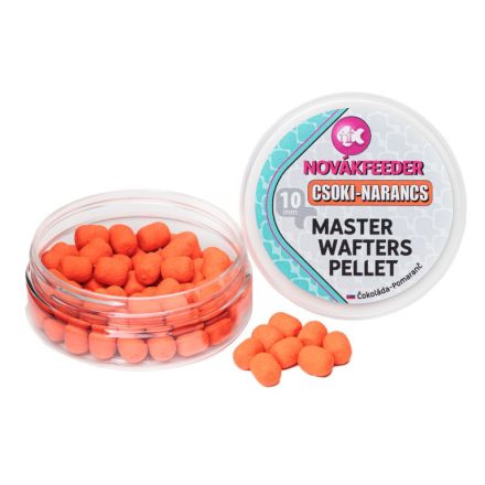Novák Feeder Master Wafters Pellet 10mm - Csoki/Narancs