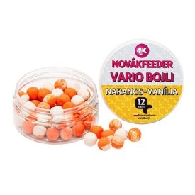Novák Feeder Vario Bojli 12mm Wafters - Narancs/Vanilia