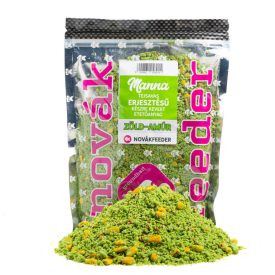   Novák Feeder Manna Tejsavas Kész Etetőanyag 800g - Zöld Amúr