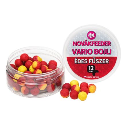 Novák Feeder Vario Bojli 12mm Wafters - Édesfűszer