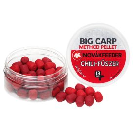 Novák Feeder Big Carp Method Pellet 13mm - Chili/Fűszer
