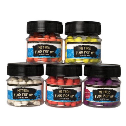 Perfect Baits Method Fluo Pop Up 6-8-10mm - Squid 15g