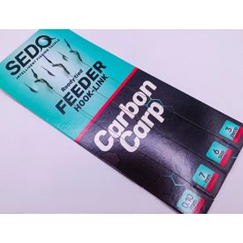   Sedo Carbon Carp Feeder Rig Size 8 - 0.14mm előkötött horog