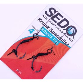   Sedo Krank Specialist Ronnie Rig előkötött horog méret:4 