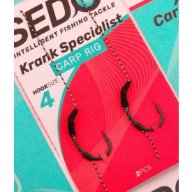   Sedo Krank Specialist előkötött horog méret:8 előkötött horog előke