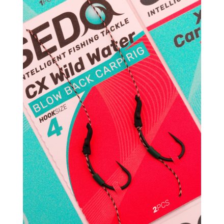 Sedo CX Wild Water Blow Back előkötött horog méret:6