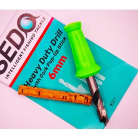 Sedo Heavy Duty Drill with Cork Pop Up Stick 8mm csalifúró