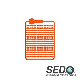 Sedo Boilie Mini Fluoro Hairs Stop Orange csalistopper